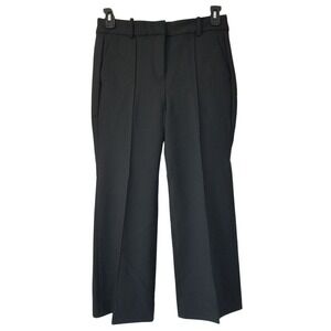 J. Crew Petite Cropped Natalia Pants 4 Season Stretch 2 Black NWT $148 CC482